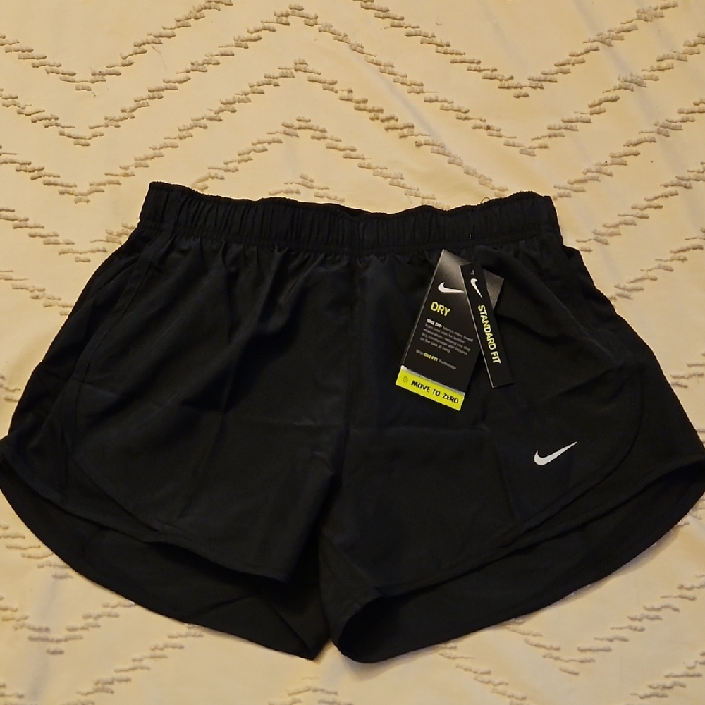 Nike Women's Black Dri-FIT Athletic Shorts